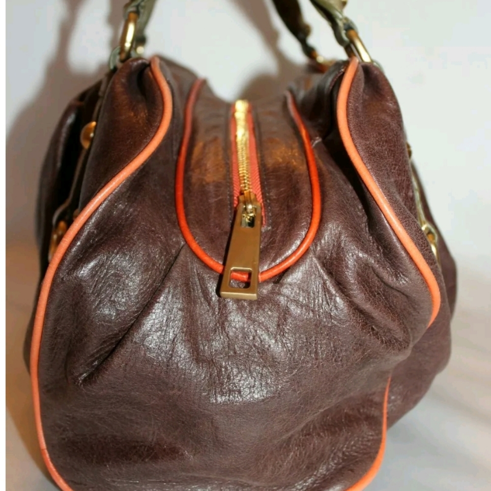 Steven By Steve Madden Naomi Color Block Brown Le… - image 2